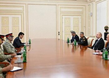 Prezident pakistanlı generalı qəbul etdi