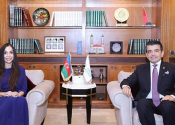 Leyla Əliyeva İSESKO-nun qərargahında