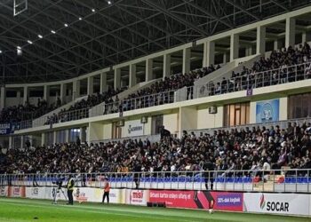 “Qarabağ”ın oyununda azarkeş rekordu qeydə alındı