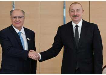 İlham Əliyev Braziliyanın vitse-prezidenti ilə görüşdü