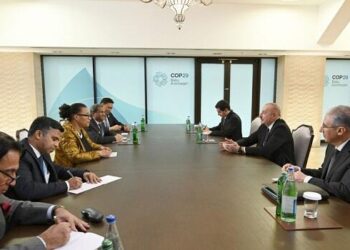 Prezident Patrisia Canet Skotland ilə görüşdü