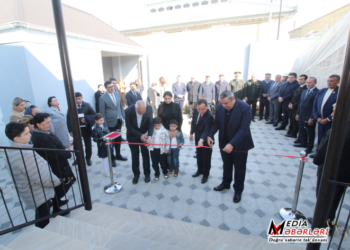 “Arkoz Qazax Sement Zavodu” MMC bu gün daha bir şəhid ailəsini sevindirdi