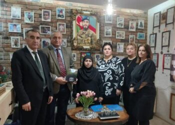 Mingəçevirdə şəhid Fuad Xankişiyevin döyüş yoludan bəhs edən “Mən Gedirəm” kitabının təqdimatı keçirildi