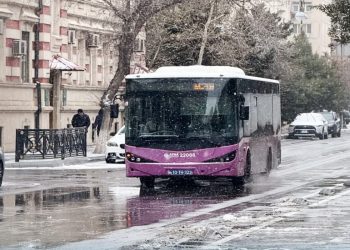 AYNA: Hava şəraiti ilə əlaqədar avtobusların hərəkətində gecikmələr var