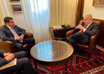 Netanyahu Hikmət Hacıyevi qəbul edib