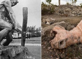 Ağdamdakı məşhur “Fərhadın heykəli” bərpa olunur