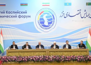 Əli Əsədov Xəzər İqtisadi Forumunda regional təhlükəsizlik məsələlərindən danışıb