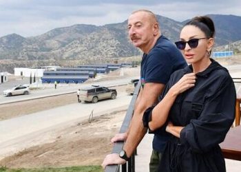 Prezident və xanımı Ağdərəyə getdi