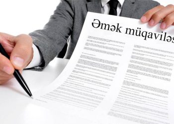 Azərbaycanda əmək müqavilələrinin sayı artıb