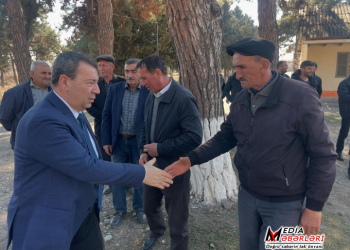 Deputat Səməd Seyidov seçicilərlə görüş keçirdi – FOTOLAR