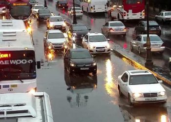 Yağışın fəsadları aradan qaldırılır – Video