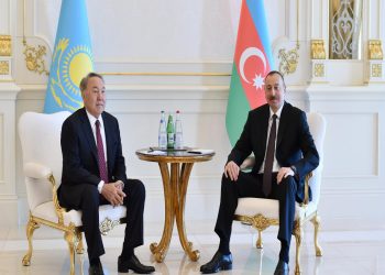 Nursultan Nazarbayev Prezident İlham Əliyevi təbrik edib