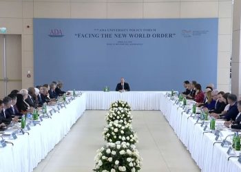 ADA Universitetində Prezident İlham Əliyevin iştirakı ilə “Yeni dünya nizamına doğru” mövzusunda beynəlxalq forum keçirilir – CANLI