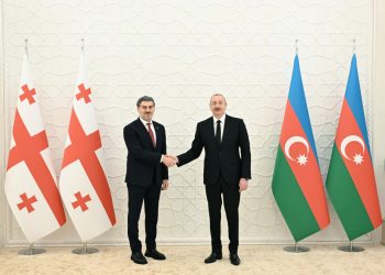 Azərbaycan Prezidenti İlham Əliyevlə Gürcüstanın Prezidenti Mixeil Kavelaşvilinin təkbətək görüşü keçirilib