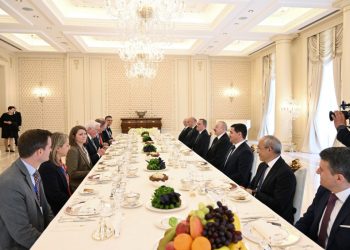 Prezident İlham Əliyevin adından Almaniya Prezidentinin şərəfinə rəsmi nahar verilib