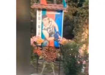 Füzulidə şəhid plakatına hörmətsizlik olunması barədə görüntü araşdırılır