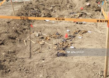 Xocalıda kütləvi məzarlıq aşkarlanıb – FOTO
