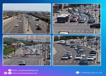 NİİM yollarda sıxlıqla bağlı sürücülərə müraciət edib