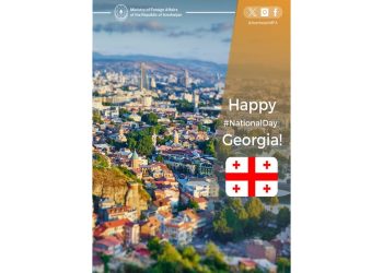 Azərbaycan XİN Gürcüstanın Müstəqillik Günü ilə bağlı paylaşım edib