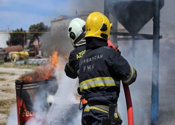 FHN Xətai rayonunda kompleks mülki müdafiə təlimi keçirib – VİDEO