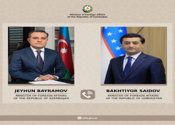 Ceyhun Bayramovla Özbəkistan XİN rəhbəri arasında telefon danışığı olub