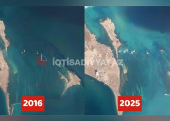 Xəzərdəki bu ada Abşerona birləşəcək