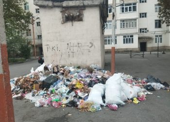 Ağstafanın küçələrini zibil basıb – Problem