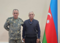Quru Qoşunların komandanı, general polkovnik Hikmət Mirzəyev əfsanəvi kəşfiyyatçı,Şəhid kapitan Mühüd Orucovun atasını qəbul edib