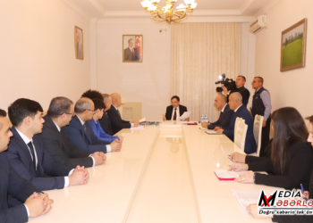 İcra başçısı qalib idmançılarla görüşdü – FOTOLAR