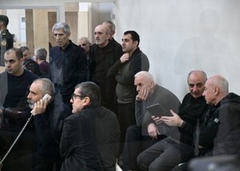 Ermənistan vətəndaşlarının məhkəməsində təqsirləndirilən şəxslərin cəzalandırılmasına dair prokurorların təklifləri səsləndirildi