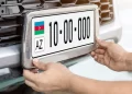Azərbaycanda avtomobil nömrələrində defis işarəsi ləğv edildi