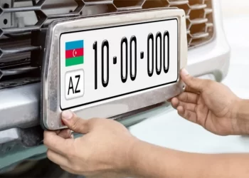 Azərbaycanda avtomobil nömrələrində defis işarəsi ləğv edildi