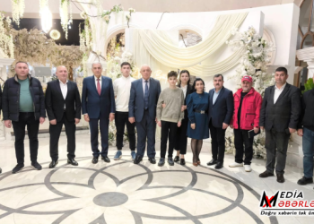 Əfsanəvi kəşfiyyatçı Mühüd Orucovun ailəsi ilə görüş – FOTOLAR