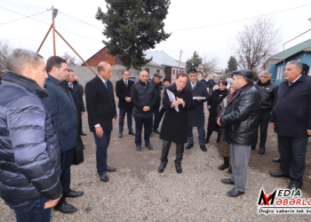 İcra başçısı vətəndaşın müraciəti ilə yerində tanış olub
