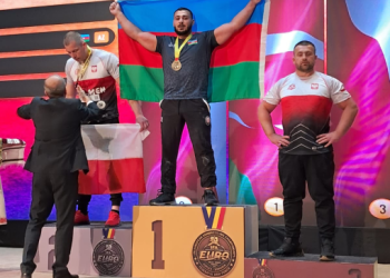 Ağstafalı Ayxan Şükran oğlu Hacıyev Avropa çempionu adını qazanıb