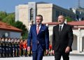 Slovakiya Prezidentinin Şuşada rəsmi qarşılanma mərasimi olub