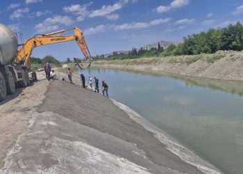 Şirvan kanalı bərpa edildi