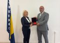 CHAIRWOMAN OF THE COUNCIL OF MINISTERS OF BOSNIA AND HERZEGOVINA, MS. BORJANA KRIŠTO, AWARDED THE “FRIEND OF JOURNALISTS” GOLD ORDER