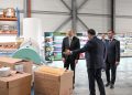 Prezident Qaradağda istehsal müəssisəsinin açılışında