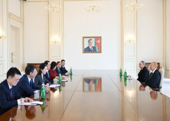 Prezident İlham Əliyev Çin Baş prokurorunu qəbul edib