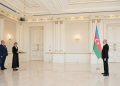 Prezident İlham Əliyev Estoniyanın Azərbaycanda yeni təyin olunmuş səfirini qəbul edib