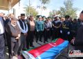 Qazax rayon icra başçısı polkovnik Nemət Pənahovun dəfn mərasimində iştirak edərək ailəsinə başsağlığı verib